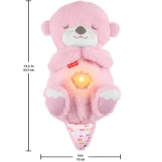 Fisher-Price: Lontra rosa dormigliona con funzioni - Mattel immagine 3