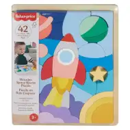 Fisher Price: Puzzle astronauta in legno - Mattel