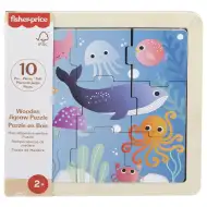 Fisher-Price: Puzzle in legno con animali marini - Mattel