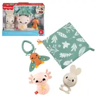 Fisher-Price: Sensimals Ciao percezione set di 4 giocattoli per neonati - Mattel