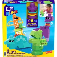 Fisher-Price: Set di costruzioni Dino 24 pezzi - Mega Bloks