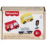 Fisher-Price: Set di macchinine in legno - Mattel