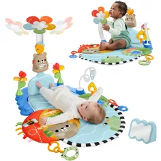 Fisher-Price: Tappetino interattivo con orsacchiotto - Mattel immagine 2
