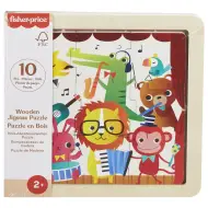 Fisher-Price: Tavola puzzle in legno con animali musicali - Mattel