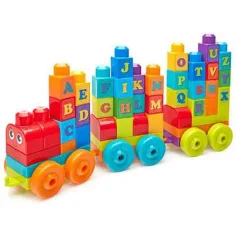 Fisher-Price: Trenino musicale ABC - gioco di costruzioni Mega Bloks immagine 2
