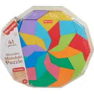Fisher-Price: Wood Fa mandala puzzle di colori - Mattel