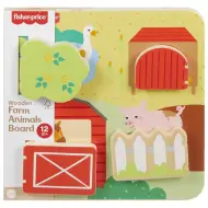 Fisher-Price: Wood fattoria in legno gioco educativo - Mattel