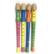 Flauto dolce in legno