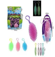 Flexi fidget: Portachiavi scintillante che si illumina al buio in diversi colori 1 pezzo