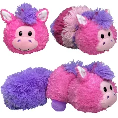 FlipaZoo: Peluche reversibile da unicorno a gatto di 28 cm immagine 3