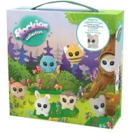 Flockies: Casetta salvadanaio con figura di topo serie 4.