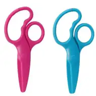 Forbici di sicurezza in plastica in diverse varianti 13 cm