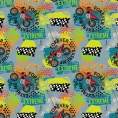 Forever Extreme carta da regalo per motociclisti 100x70 cm