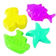 Formine per sabbia 4 pezzi - D-Toys