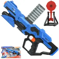 Frantic Launcher: Lanciatore manuale di proiettili in spugna con bersaglio e munizioni 49cm