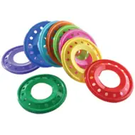 Frisbee disco volante forato 24 cm - D-Toys