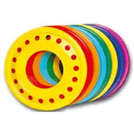 Frisbee disco volante forato 28 cm - D-Toys