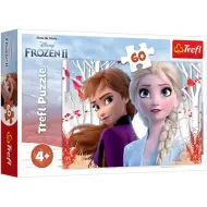 Frozen 2: Lavventura magica di Anna e Elsa puzzle da 60 pezzi - Trefl