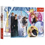 Frozen 2: Nel segno dell’amore Puzzle Glitterato da 100 pezzi - Trefl