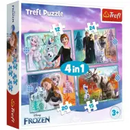 Frozen 2. Set di puzzle 4 in 1 - Trefl