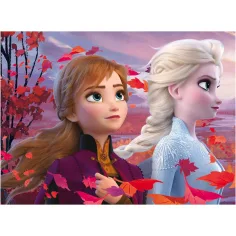 Frozen 2 in 1 Puzzle Eco da 60 pezzi e Album da colorare 70x50cm - Lisciani immagine 2