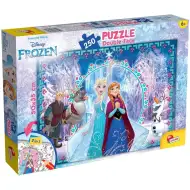 Frozen 2 in 1 puzzle da 250 pezzi e album da colorare 50x35 cm - Lisciani