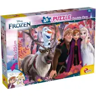 Frozen 2 in 1 puzzle da 48 pezzi e libro da colorare 35x25 cm - Lisciani