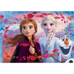 Frozen 2 puzzle e album da colorare 2 in 1 da 60 pezzi 50x35cm - Lisciani immagine 2