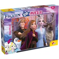 Frozen 2 puzzle e libro da colorare 2 in 1, 108 pezzi, 50x35 cm - Lisciani