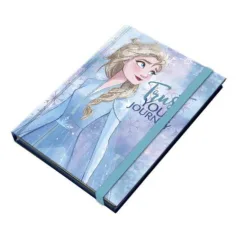 Frozen 2: taccuino con elastico in varie versioni, 10 x 13,5 cm immagine 2