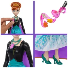 Frozen: Sorpresa di Cristallo di Ghiaccio - Anna - Mattel immagine 3