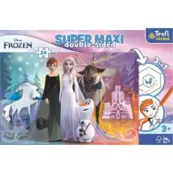 Frozen SuperMaxi puzzle double-face 3 in 1 da 24 pezzi