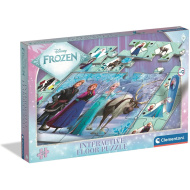 Frozen interattivo puzzle da pavimento 24 pezzi - Clementoni