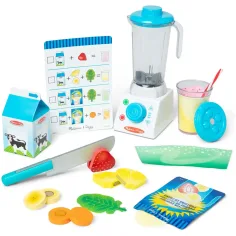 Frullatore per smoothie con accessori in legno - Melissa & Doug immagine 5