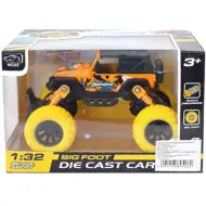 Fuoristrada arancione con meccanismo a retrocarica 1/32