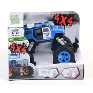 Fuoristrada della polizia con sospensioni 4x4