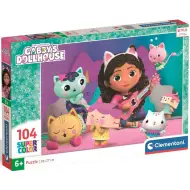 Gabby casa delle bambole: Super Color Puzzle 104 pezzi - Clementoni