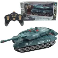 Galaxy Tanks: Carro armato Leopard 2 A5 telecomandato RC con effetti luminosi e sonori 2,4GHz 30cm