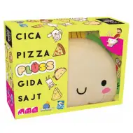 Gattino, pizza, peluche, capretto, formaggio, gioco da tavolo