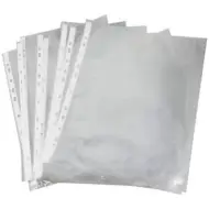 Genoterm trasparente perforato 100 pezzi A4