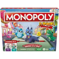 Gioco da tavolo Monopoly Junior per bambini 2 in 1 - Hasbro