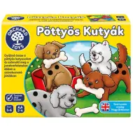 Gioco da tavolo con cani a pois