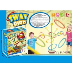 Gioco da tavolo di abilità con lancio di anelli "Uccellino vivace" immagine 2