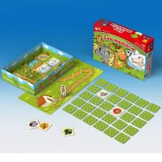 Gioco da tavolo di memoria Zoo immagine 2