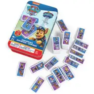 Gioco del domino Paw Patrol in scatola di metallo - Spin Master
