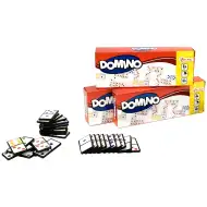 Gioco del domino colori e numeri