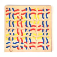 Gioco di abilità in legno con palline 25x25cm