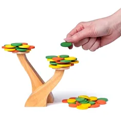 Gioco di abilità in legno per costruire la chioma degli alberi immagine 2