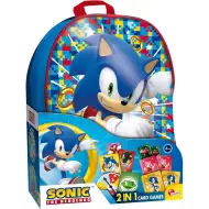 Gioco di carte Sonic nello zaino - Lisciani