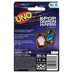 Gioco di carte UNO K-POP Cacciatori di demoni - Mattel immagine 4
